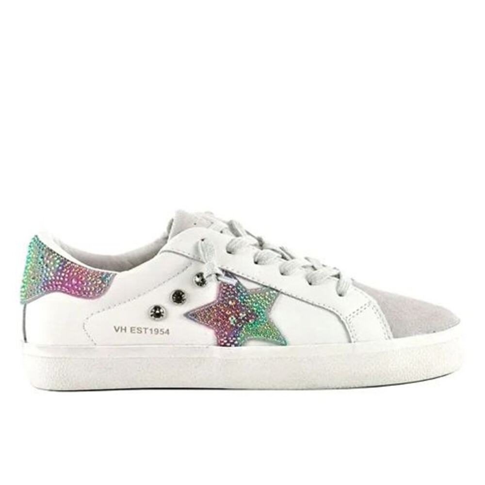 NEW Vintage Havana Fara 1 Star Holographic Stone Sneaker Size 10